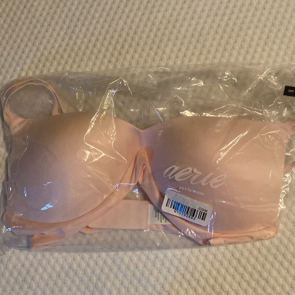 Aerie Wire-Free Bra, Pink, 34C